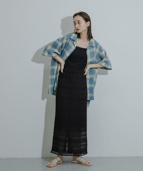 SENSE OF PLACE by URBAN RESEARCH / センスオブプレイス バイ アーバンリサーチ スカート | アイラインフリルスカート | 詳細26