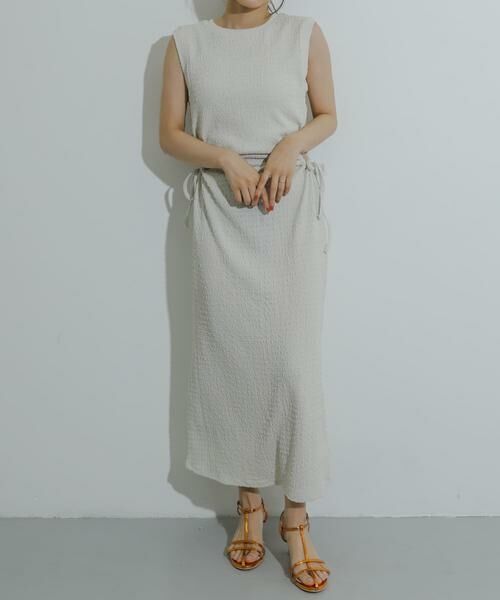 SENSE OF PLACE by URBAN RESEARCH / センスオブプレイス バイ アーバンリサーチ ワンピース | サイドホールジャガードカットワンピース | 詳細13