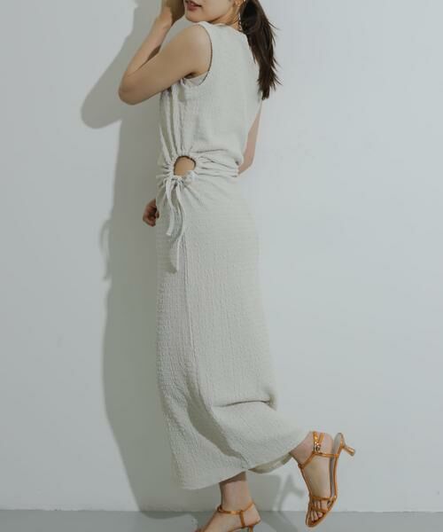 SENSE OF PLACE by URBAN RESEARCH / センスオブプレイス バイ アーバンリサーチ ワンピース | サイドホールジャガードカットワンピース | 詳細15