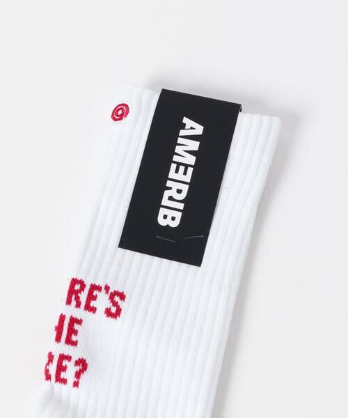 SENSE OF PLACE by URBAN RESEARCH / センスオブプレイス バイ アーバンリサーチ ソックス | AMERIB　AMERIB LOGOSOX | 詳細10