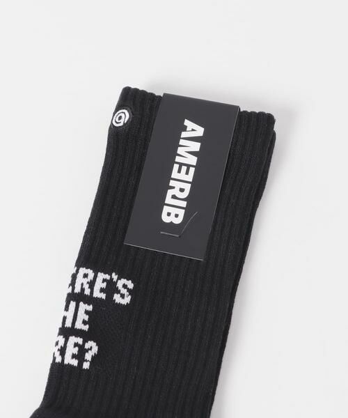 SENSE OF PLACE by URBAN RESEARCH / センスオブプレイス バイ アーバンリサーチ ソックス | AMERIB　AMERIB LOGOSOX | 詳細12