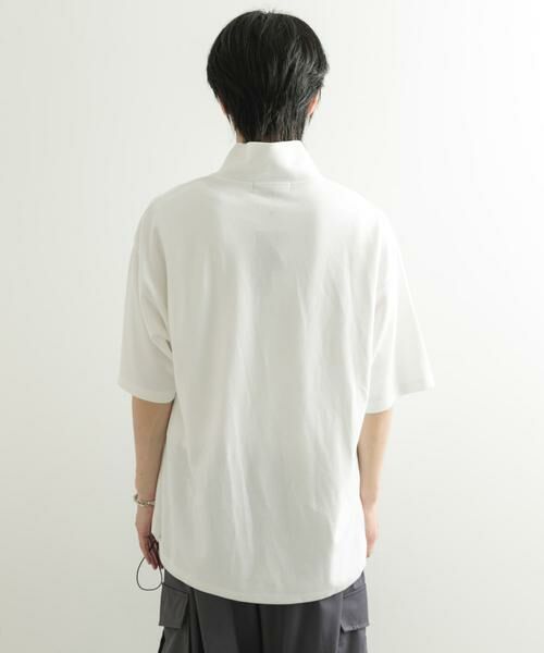 SENSE OF PLACE by URBAN RESEARCH / センスオブプレイス バイ アーバンリサーチ Tシャツ | 『WEB限定』Mark Gonzales スタンドハーフZIPドローコードTシャツ | 詳細8