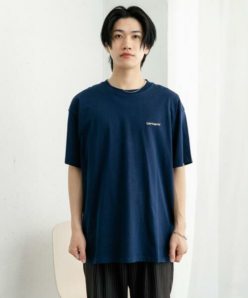 SENSE OF PLACE by URBAN RESEARCH / センスオブプレイス バイ アーバンリサーチ Tシャツ | carhartt　SHORT-SLEEVE SCRIPT EMBROIDERY T-SHIRTS | 詳細1