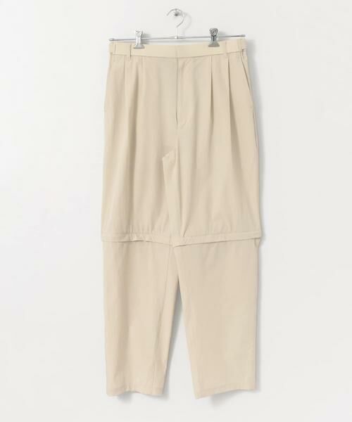 SENSE OF PLACE by URBAN RESEARCH / センスオブプレイス バイ アーバンリサーチ その他パンツ | Uiscel　ドライ2WAYテーパードパンツ | 詳細1