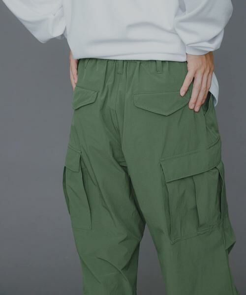 SENSE OF PLACE by URBAN RESEARCH / センスオブプレイス バイ アーバンリサーチ その他パンツ | 『ユニセックス』Uiscel　4WAYストレッチカーゴパンツ A | 詳細16