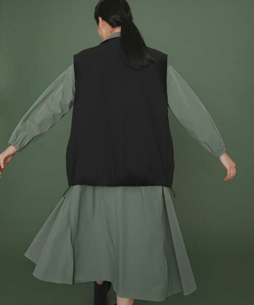 SENSE OF PLACE by URBAN RESEARCH / センスオブプレイス バイ アーバンリサーチ ワンピース | Uiscel　4WAYストレッチテントラインワンピース | 詳細9