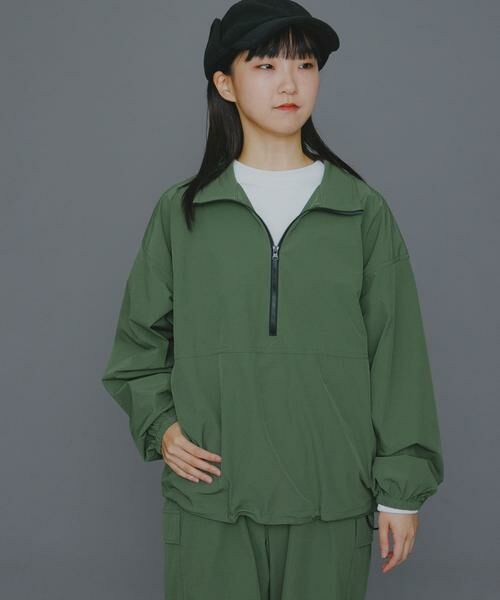 SENSE OF PLACE by URBAN RESEARCH / センスオブプレイス バイ アーバンリサーチ その他トップス | 『ユニセックス』Uiscel　4WAYストレッチアノラック | 詳細1