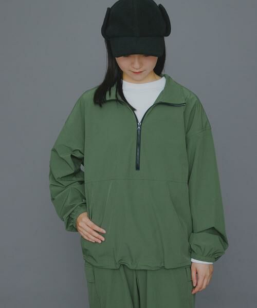 SENSE OF PLACE by URBAN RESEARCH/センスオブプレイス バイ アーバンリサーチ 『ユニセックス』Uiscel 4WAYストレッチアノラック オリーブ M SENSE OF PLACE by URBAN RESEARCH/センスオブプレイス バイ アーバンリサーチ 『ユニセックス』Uiscel 4WAYストレッチアノラック オリーブ M