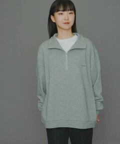 SENSE OF PLACE by URBAN RESEARCH / センスオブプレイス バイ アーバンリサーチ スウェット | 『ユニセックス』Uiscel　ヘビーウエイトハーフZIPスウェットシャツ