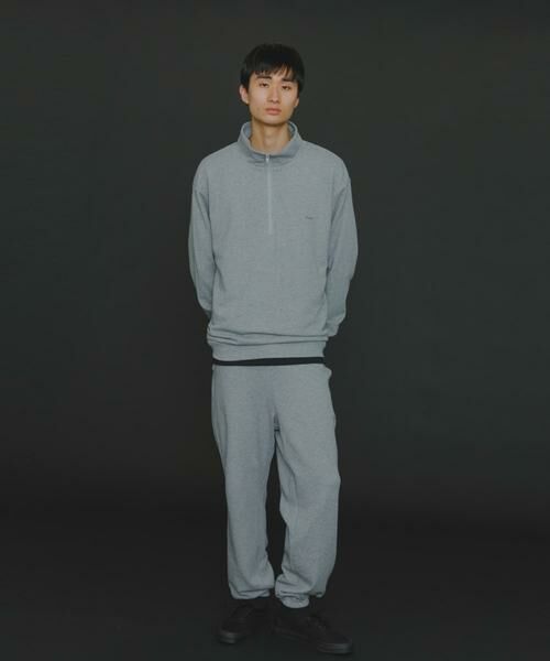 SENSE OF PLACE by URBAN RESEARCH / センスオブプレイス バイ アーバンリサーチ スウェット | 『ユニセックス』Uiscel　ヘビーウエイトハーフZIPスウェットシャツ | 詳細14