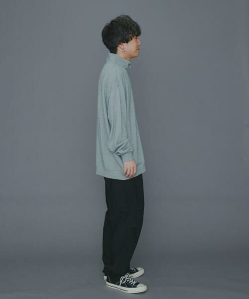 SENSE OF PLACE by URBAN RESEARCH / センスオブプレイス バイ アーバンリサーチ スウェット | 『ユニセックス』Uiscel　ヘビーウエイトハーフZIPスウェットシャツ | 詳細9
