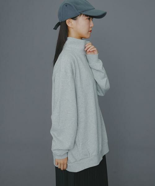 SENSE OF PLACE by URBAN RESEARCH / センスオブプレイス バイ アーバンリサーチ スウェット | 『ユニセックス』Uiscel　ヘビーウエイトハーフZIPスウェットシャツ | 詳細25