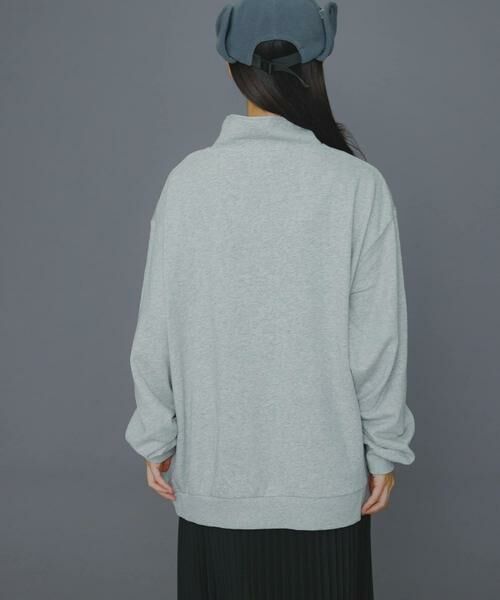 SENSE OF PLACE by URBAN RESEARCH / センスオブプレイス バイ アーバンリサーチ スウェット | 『ユニセックス』Uiscel　ヘビーウエイトハーフZIPスウェットシャツ | 詳細26