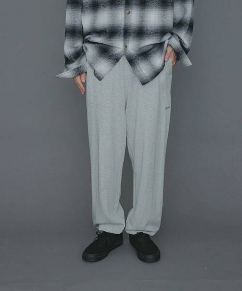 SENSE OF PLACE by URBAN RESEARCH / センスオブプレイス バイ アーバンリサーチ その他パンツ | 『ユニセックス』Uiscel ヘビーウエイトジョガースウェットパンツ(グレー)