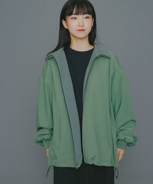 SENSE OF PLACE by URBAN RESEARCH / センスオブプレイス バイ アーバンリサーチ ブルゾン | 『WEB先行販売』『ユニセックス』Uiscel　フリースライニングZIPルーズブルゾン | 詳細1