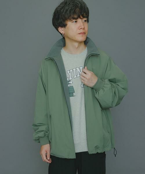 SENSE OF PLACE by URBAN RESEARCH / センスオブプレイス バイ アーバンリサーチ ブルゾン | 『WEB先行販売』『ユニセックス』Uiscel　フリースライニングZIPルーズブルゾン | 詳細26