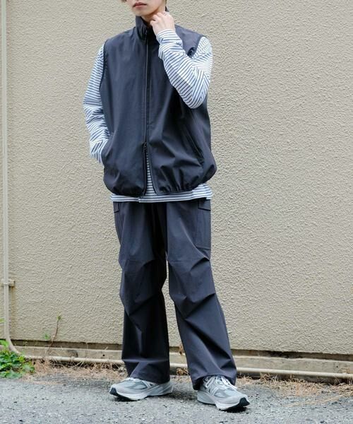SENSE OF PLACE by URBAN RESEARCH / センスオブプレイス バイ アーバンリサーチ その他アウター | Uiscel　リップストップスタンドカラーベスト | 詳細6