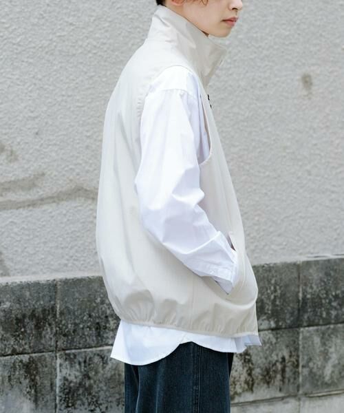 SENSE OF PLACE by URBAN RESEARCH / センスオブプレイス バイ アーバンリサーチ その他アウター | Uiscel　リップストップスタンドカラーベスト | 詳細15