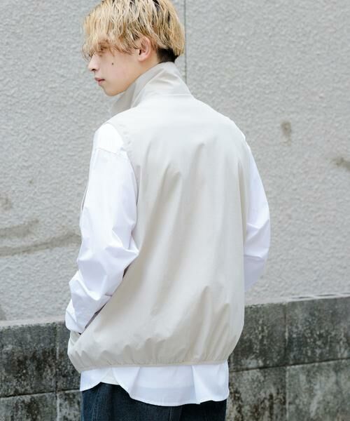 SENSE OF PLACE by URBAN RESEARCH / センスオブプレイス バイ アーバンリサーチ その他アウター | Uiscel　リップストップスタンドカラーベスト | 詳細16