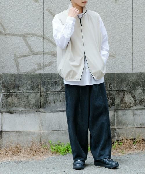 SENSE OF PLACE by URBAN RESEARCH / センスオブプレイス バイ アーバンリサーチ その他アウター | Uiscel　リップストップスタンドカラーベスト | 詳細17