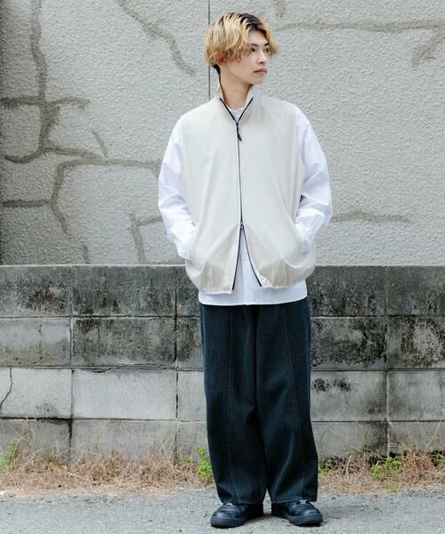 SENSE OF PLACE by URBAN RESEARCH / センスオブプレイス バイ アーバンリサーチ その他アウター | Uiscel　リップストップスタンドカラーベスト | 詳細18