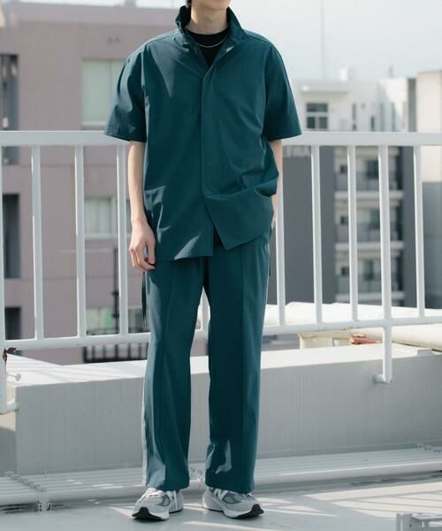 SENSE OF PLACE by URBAN RESEARCH / センスオブプレイス バイ アーバンリサーチ シャツ・ブラウス | Uiscel　4wayストレッチサイドジップルーズシャツ | 詳細12