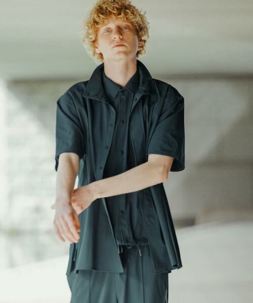 SENSE OF PLACE by URBAN RESEARCH / センスオブプレイス バイ アーバンリサーチ シャツ・ブラウス | Uiscel　4wayストレッチサイドジップルーズシャツ | 詳細2