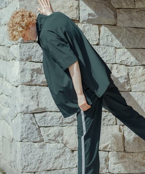 SENSE OF PLACE by URBAN RESEARCH / センスオブプレイス バイ アーバンリサーチ シャツ・ブラウス | Uiscel　4wayストレッチサイドジップルーズシャツ | 詳細3