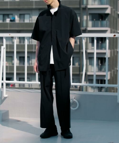 SENSE OF PLACE by URBAN RESEARCH / センスオブプレイス バイ アーバンリサーチ シャツ・ブラウス | Uiscel　4wayストレッチサイドジップルーズシャツ | 詳細23