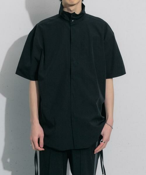 SENSE OF PLACE by URBAN RESEARCH / センスオブプレイス バイ アーバンリサーチ シャツ・ブラウス | Uiscel　4wayストレッチサイドジップルーズシャツ | 詳細26