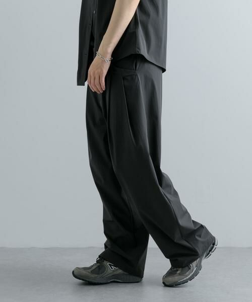 SENSE OF PLACE by URBAN RESEARCH / センスオブプレイス バイ アーバンリサーチ その他パンツ | Uiscel 4WAYストレッチ2タックワイドパンツ | 詳細4