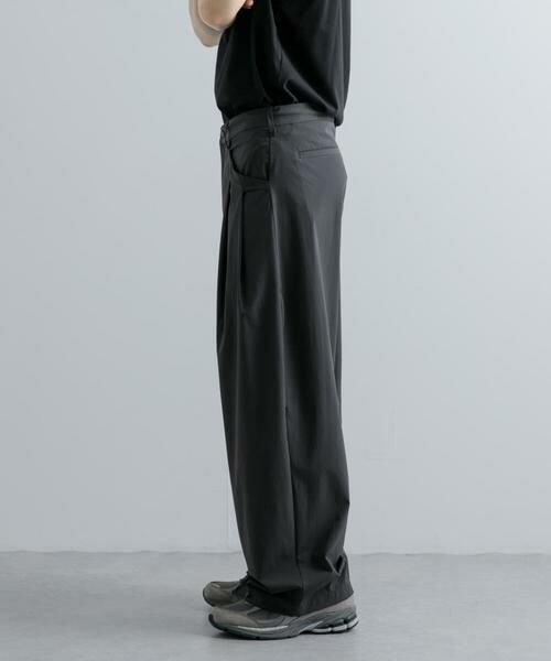 SENSE OF PLACE by URBAN RESEARCH / センスオブプレイス バイ アーバンリサーチ その他パンツ | Uiscel 4WAYストレッチ2タックワイドパンツ | 詳細9