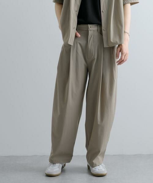 SENSE OF PLACE by URBAN RESEARCH / センスオブプレイス バイ アーバンリサーチ その他パンツ | Uiscel 4WAYストレッチ2タックワイドパンツ | 詳細15