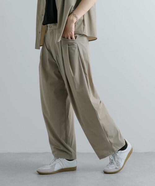 SENSE OF PLACE by URBAN RESEARCH / センスオブプレイス バイ アーバンリサーチ その他パンツ | Uiscel 4WAYストレッチ2タックワイドパンツ | 詳細16