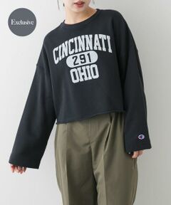 SENSE OF PLACE by URBAN RESEARCH / センスオブプレイス バイ アーバンリサーチ スウェット | 『別注』Champion×SENSE OF PLACE　カットオフスウェット