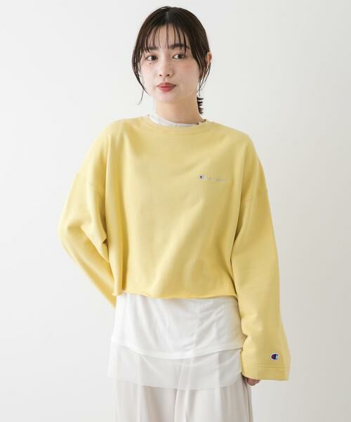 SENSE OF PLACE by URBAN RESEARCH / センスオブプレイス バイ アーバンリサーチ スウェット | 『別注』Champion×SENSE OF PLACE　カットオフスウェット | 詳細1