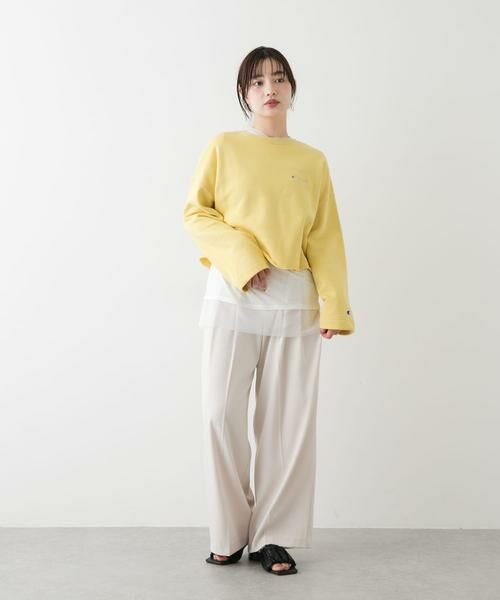 SENSE OF PLACE by URBAN RESEARCH / センスオブプレイス バイ アーバンリサーチ スウェット | 『別注』Champion×SENSE OF PLACE　カットオフスウェット | 詳細2