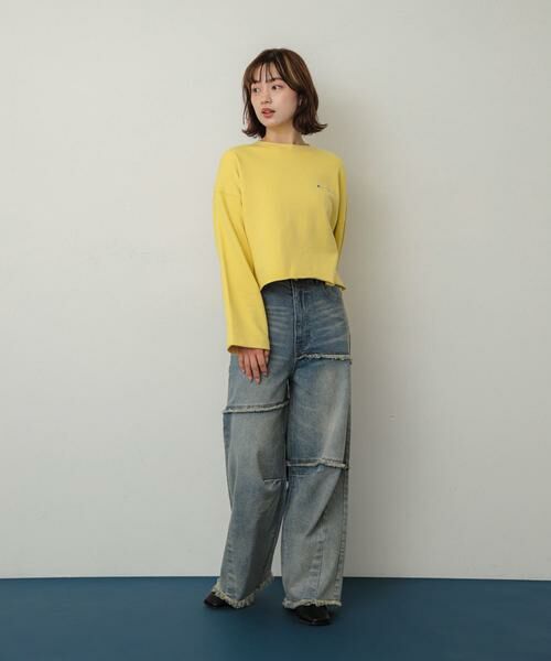 SENSE OF PLACE by URBAN RESEARCH / センスオブプレイス バイ アーバンリサーチ スウェット | 『別注』Champion×SENSE OF PLACE　カットオフスウェット | 詳細7