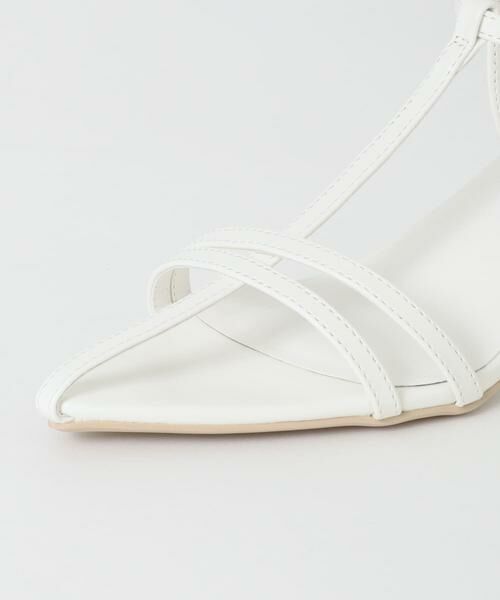 SENSE OF PLACE by URBAN RESEARCH / センスオブプレイス バイ アーバンリサーチ サンダル | ポインテッドナローストラップサンダル | 詳細14