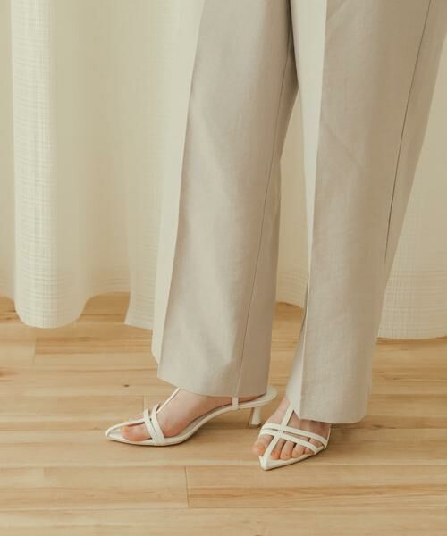 SENSE OF PLACE by URBAN RESEARCH / センスオブプレイス バイ アーバンリサーチ サンダル | ポインテッドナローストラップサンダル | 詳細7
