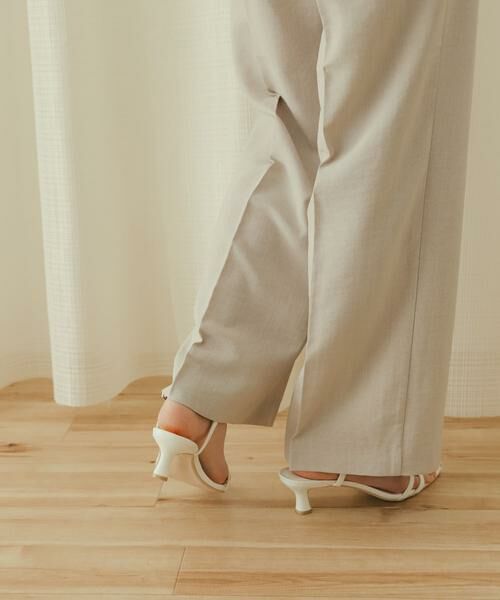 SENSE OF PLACE by URBAN RESEARCH / センスオブプレイス バイ アーバンリサーチ サンダル | ポインテッドナローストラップサンダル | 詳細8