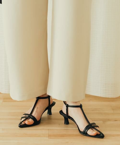 SENSE OF PLACE by URBAN RESEARCH / センスオブプレイス バイ アーバンリサーチ サンダル | ポインテッドナローストラップサンダル | 詳細24
