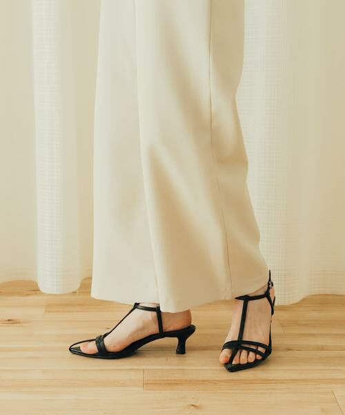 SENSE OF PLACE by URBAN RESEARCH / センスオブプレイス バイ アーバンリサーチ サンダル | ポインテッドナローストラップサンダル | 詳細25