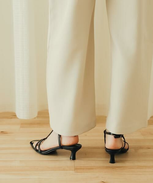 SENSE OF PLACE by URBAN RESEARCH / センスオブプレイス バイ アーバンリサーチ サンダル | ポインテッドナローストラップサンダル | 詳細27