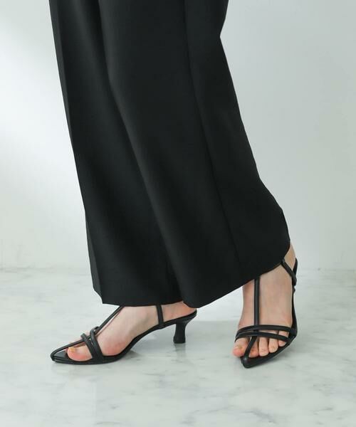 SENSE OF PLACE by URBAN RESEARCH / センスオブプレイス バイ アーバンリサーチ サンダル | ポインテッドナローストラップサンダル | 詳細18