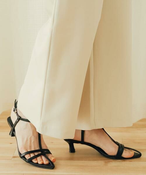 SENSE OF PLACE by URBAN RESEARCH / センスオブプレイス バイ アーバンリサーチ サンダル | ポインテッドナローストラップサンダル | 詳細23