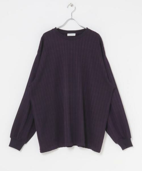 SENSE OF PLACE by URBAN RESEARCH / センスオブプレイス バイ アーバンリサーチ Tシャツ | ライトワッフルクルーネックロングTシャツ | 詳細19