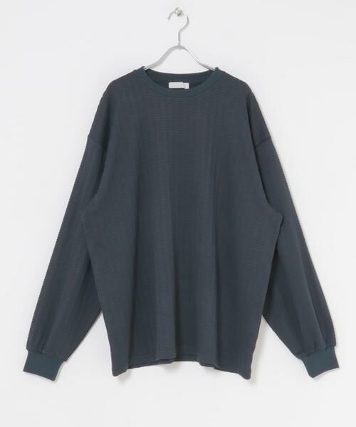 SENSE OF PLACE by URBAN RESEARCH / センスオブプレイス バイ アーバンリサーチ Tシャツ | ライトワッフルクルーネックロングTシャツ | 詳細28