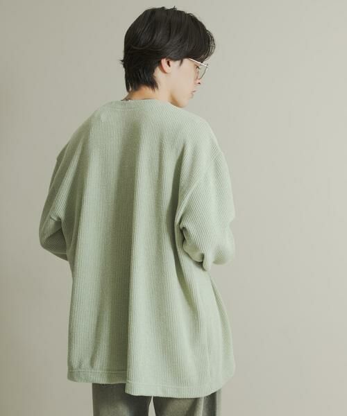 SENSE OF PLACE by URBAN RESEARCH / センスオブプレイス バイ アーバンリサーチ カーディガン・ボレロ | ウールタッチジャージカーディガン | 詳細3