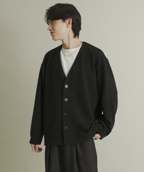 SENSE OF PLACE by URBAN RESEARCH / センスオブプレイス バイ アーバンリサーチ カーディガン・ボレロ | ウールタッチジャージカーディガン | 詳細16
